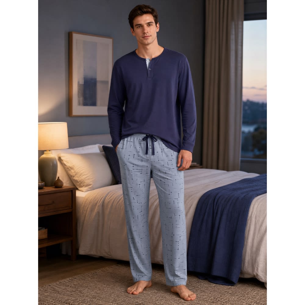 Set James ML Navy / Travertino, foto 1 de 3