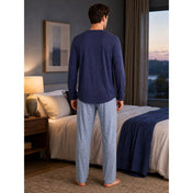 Set James ML Navy / Travertino, foto 3 de 3