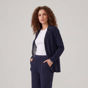 Loungewear Set Eleonor Navy / Htr Grey, foto 4 de 4