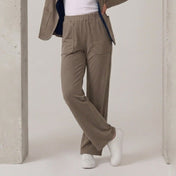 Loungewear Set Eleonor Navy / Marron, foto 4 de 5