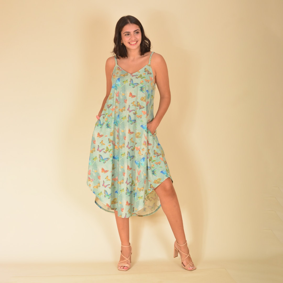 Vestido Briela Mariposas, foto 2 de 5