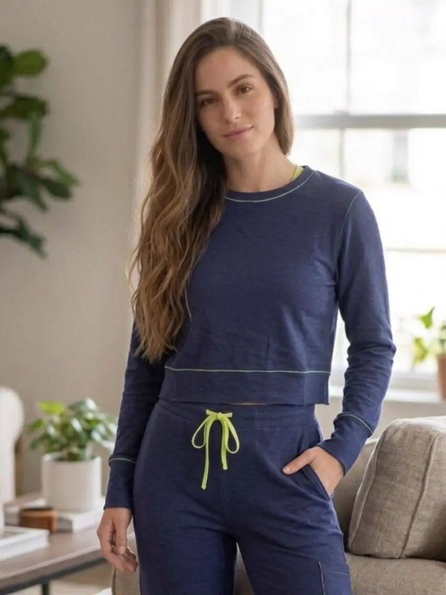 LOUNGEWEAR SET MARGOT LIMON/NAVY